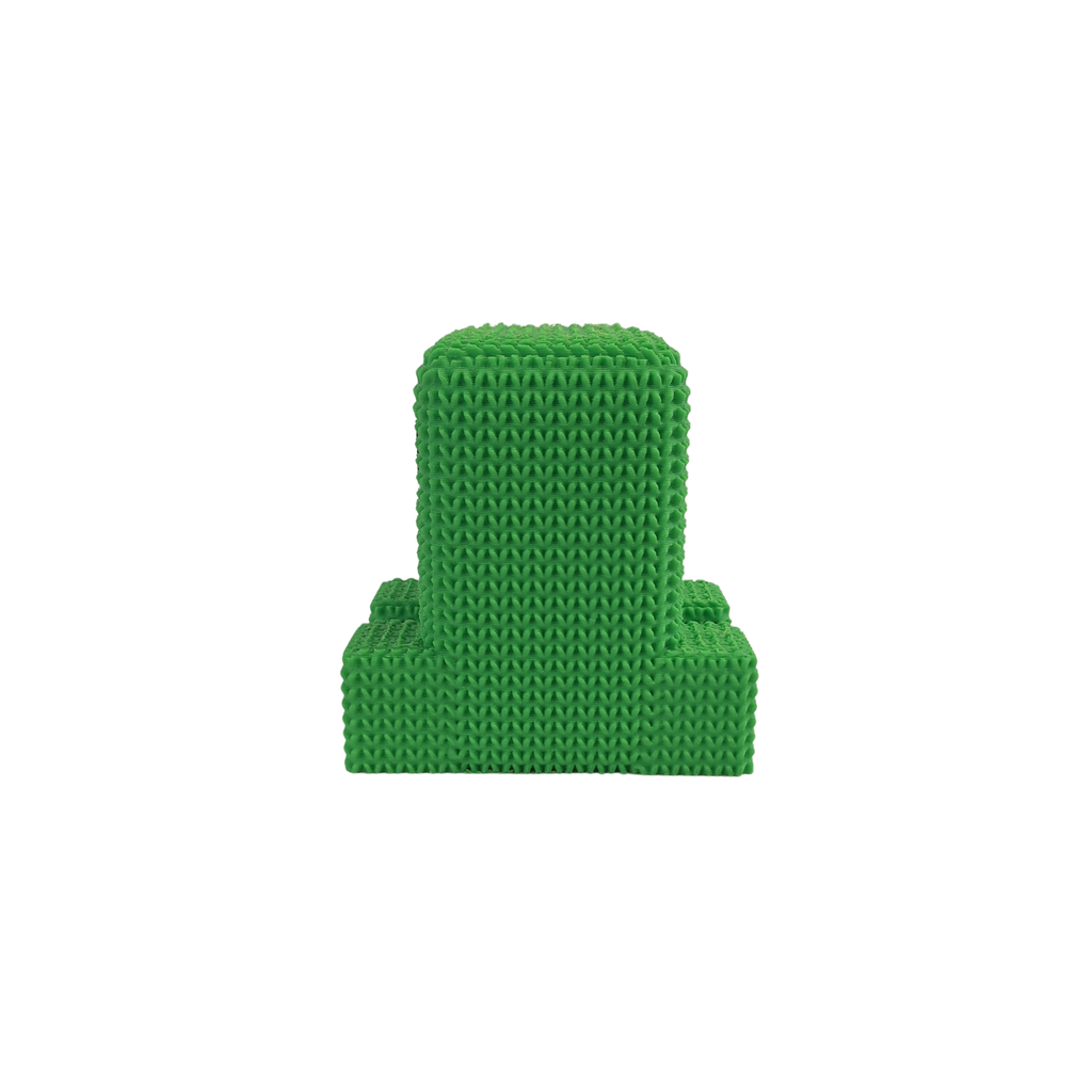 Figura tejida - Creeper