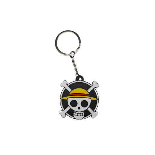 Llavero bandera Jolly Roger de One Piece