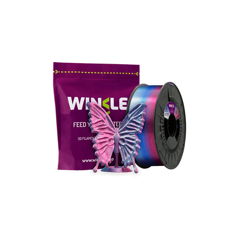 Filamento PLA Silk Tricolor Winkle 1.75 mm 1kg
