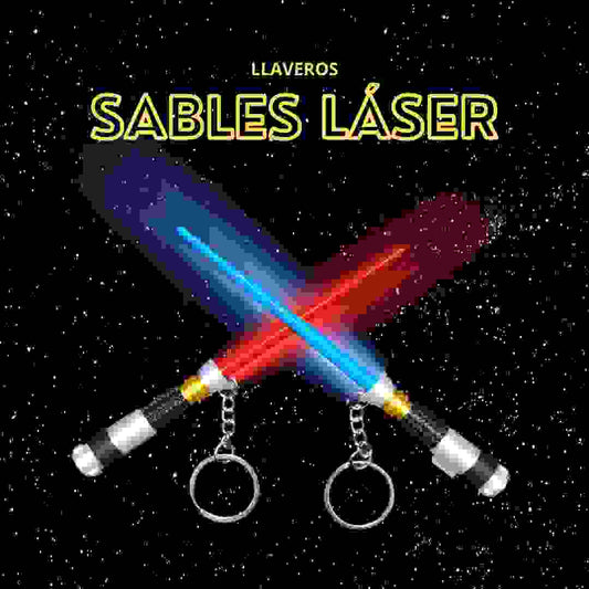 Llaveros sable láser