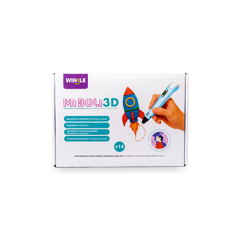 Pack boli 3D con PLA